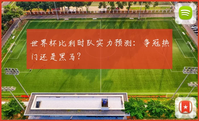 世界杯比利时队实力预测:争冠热门还是黑马?