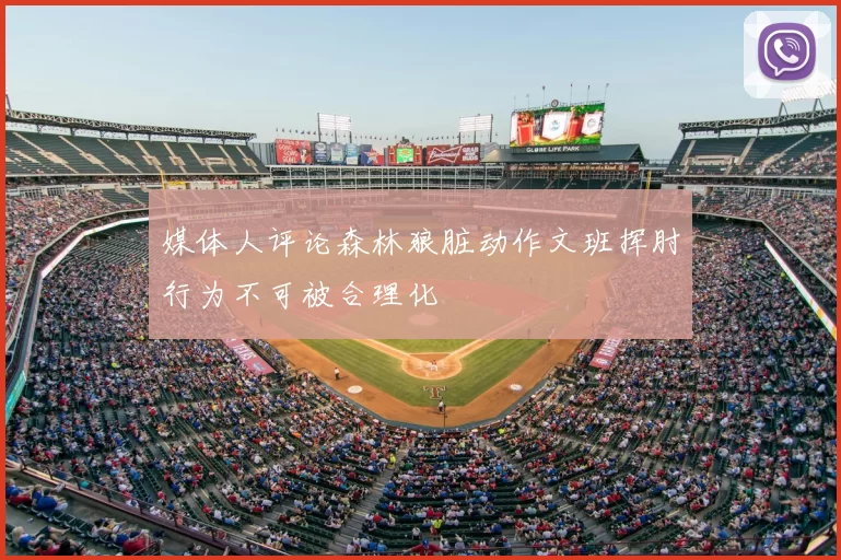 媒体人评论森林狼脏动作文班挥肘行为不可被合理化